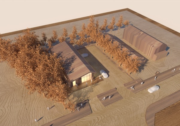 30 Illustrative view of redeveloped Osidge Lane 2